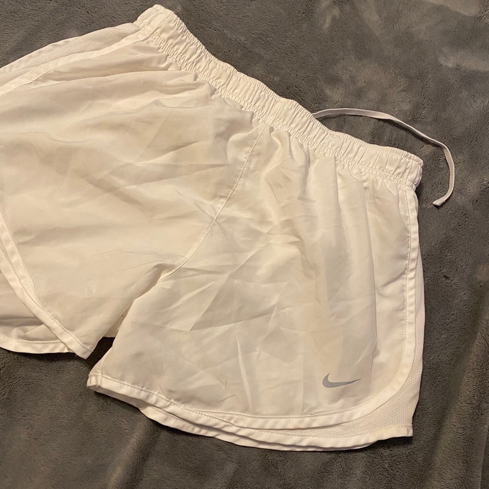 White Nike Shorts